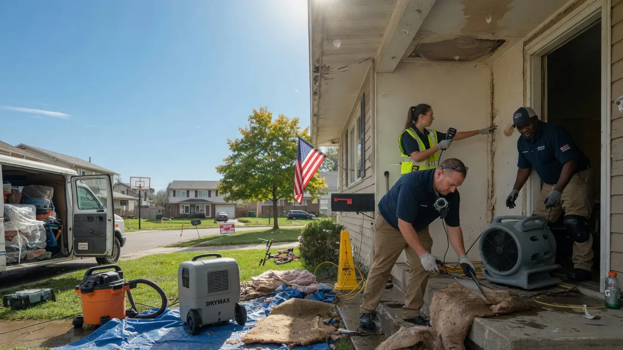 Water Damage Restoration in Crouse, NC near me